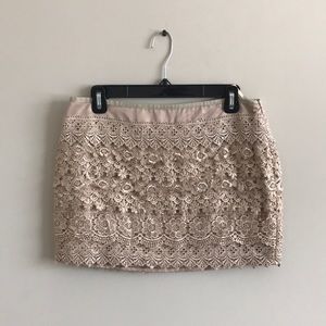Lacy Mini Skirt